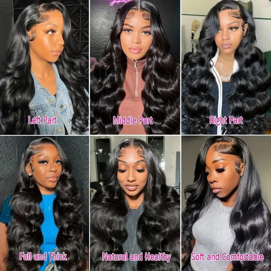 Front Lace Big Wave Curly Full Hair Wig Long Curls