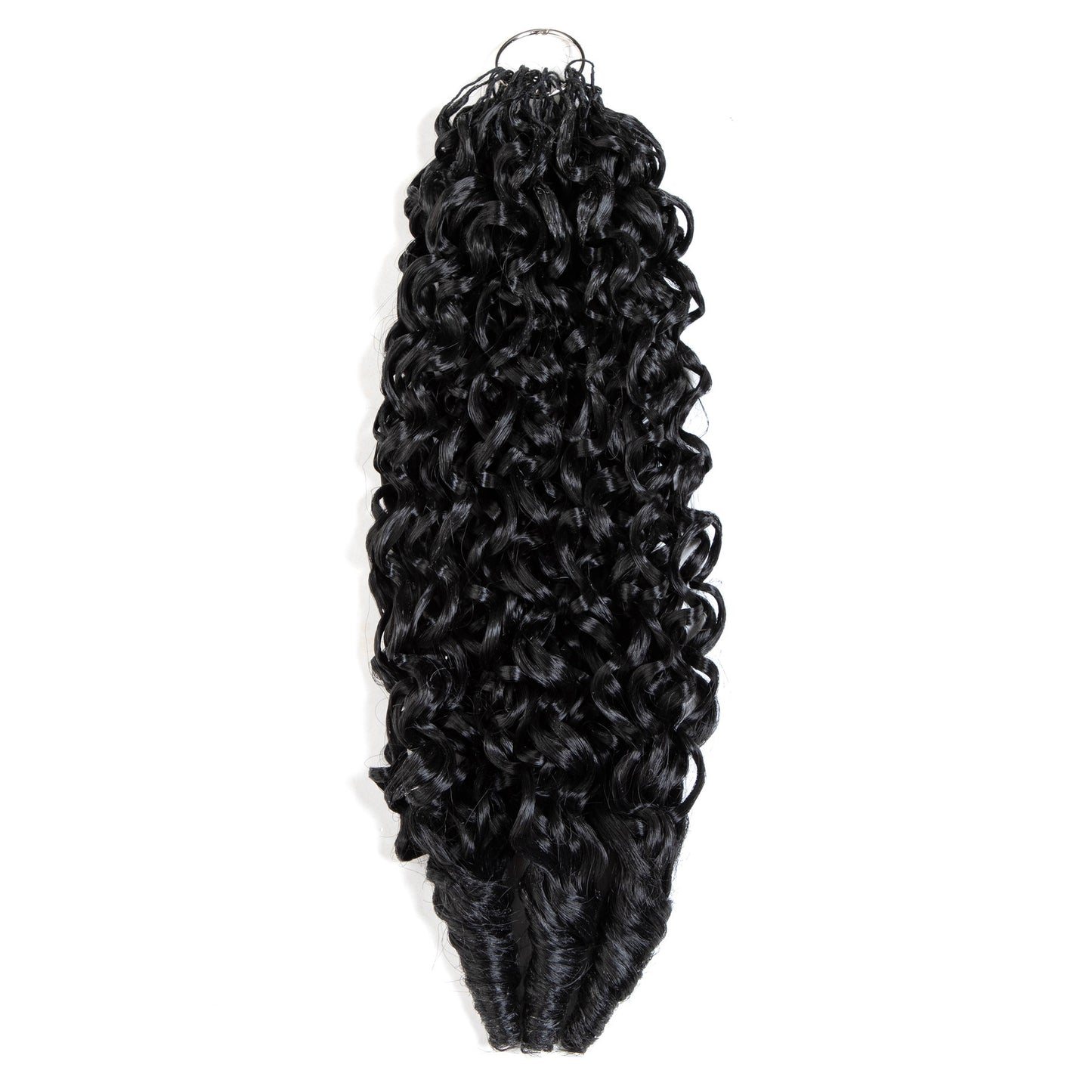 Braided Hair Feather Extension Protein Silk Light Traceless Invisible Wear Wig Ponytail