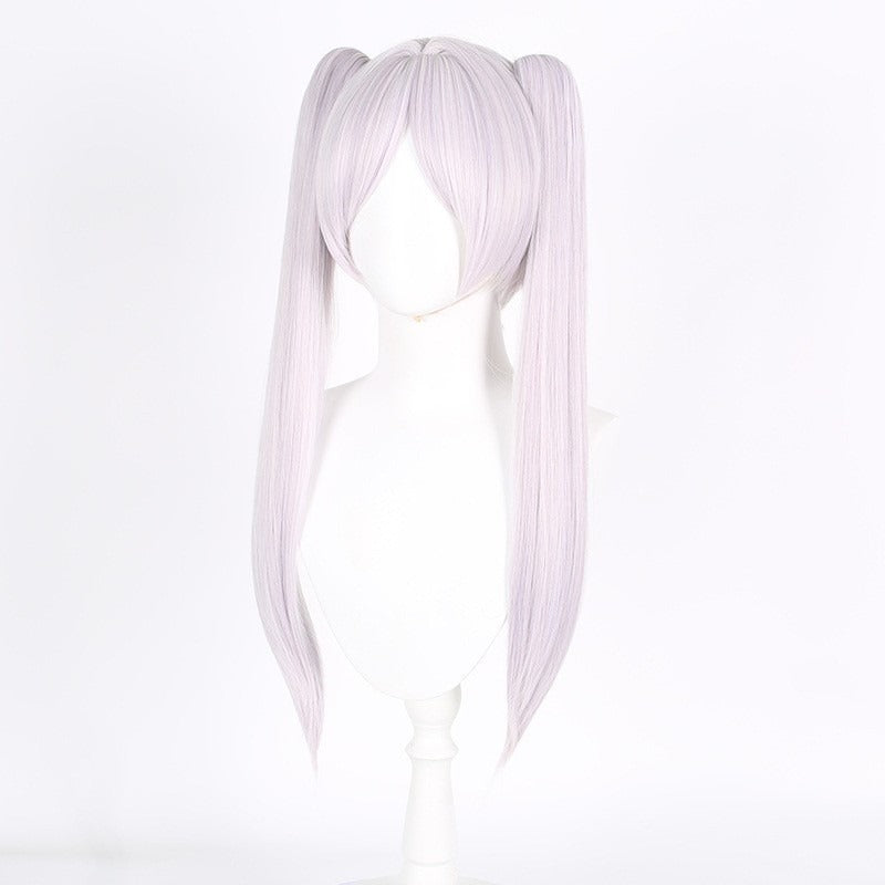 Fu Lillian Simulated Scalp Top Sier Cos Wig