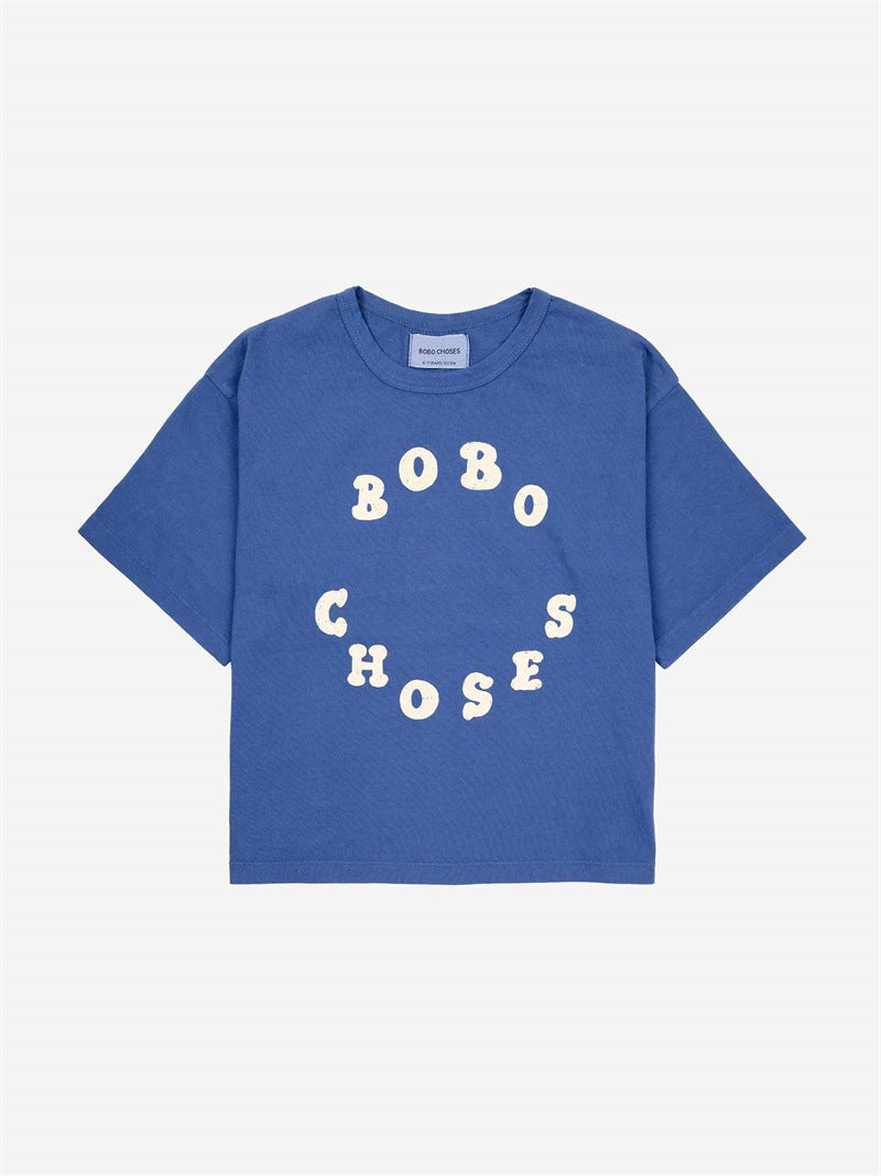 Children's Clothing Cotton Printing Fashion Short Sleeve Children's T-shirt