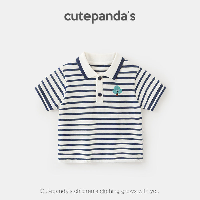 Children's For Babies Casual Short-sleeved Summer Shirt Children's T-shirt
