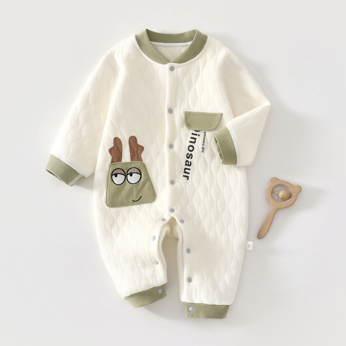 Thickening Quilted Born Jumpsuit Warm Class Jumpsuit, Climbing Suit