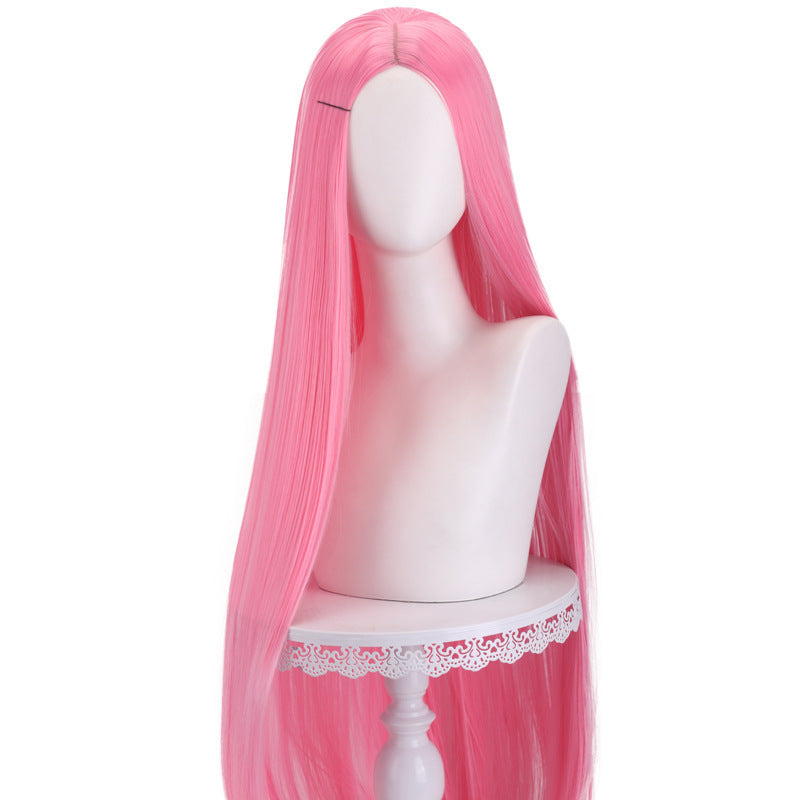Pretty New Universal Long Straight Hair Cos Wig