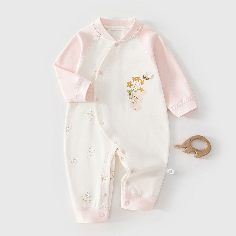 Pure Cotton Jumpsuit Born Rompers Boneless Underwear Pajamas Jumpsuit, Climbing Suit