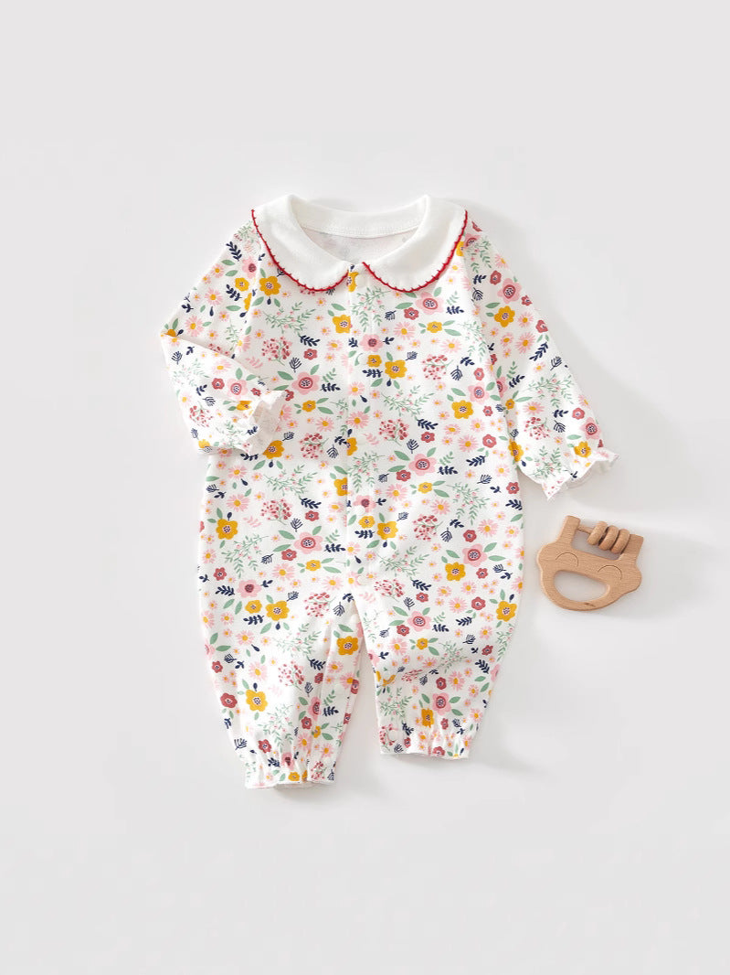 Born Rompers Romper Boy Pure Cotton Jumpsuit, Climbing Suit