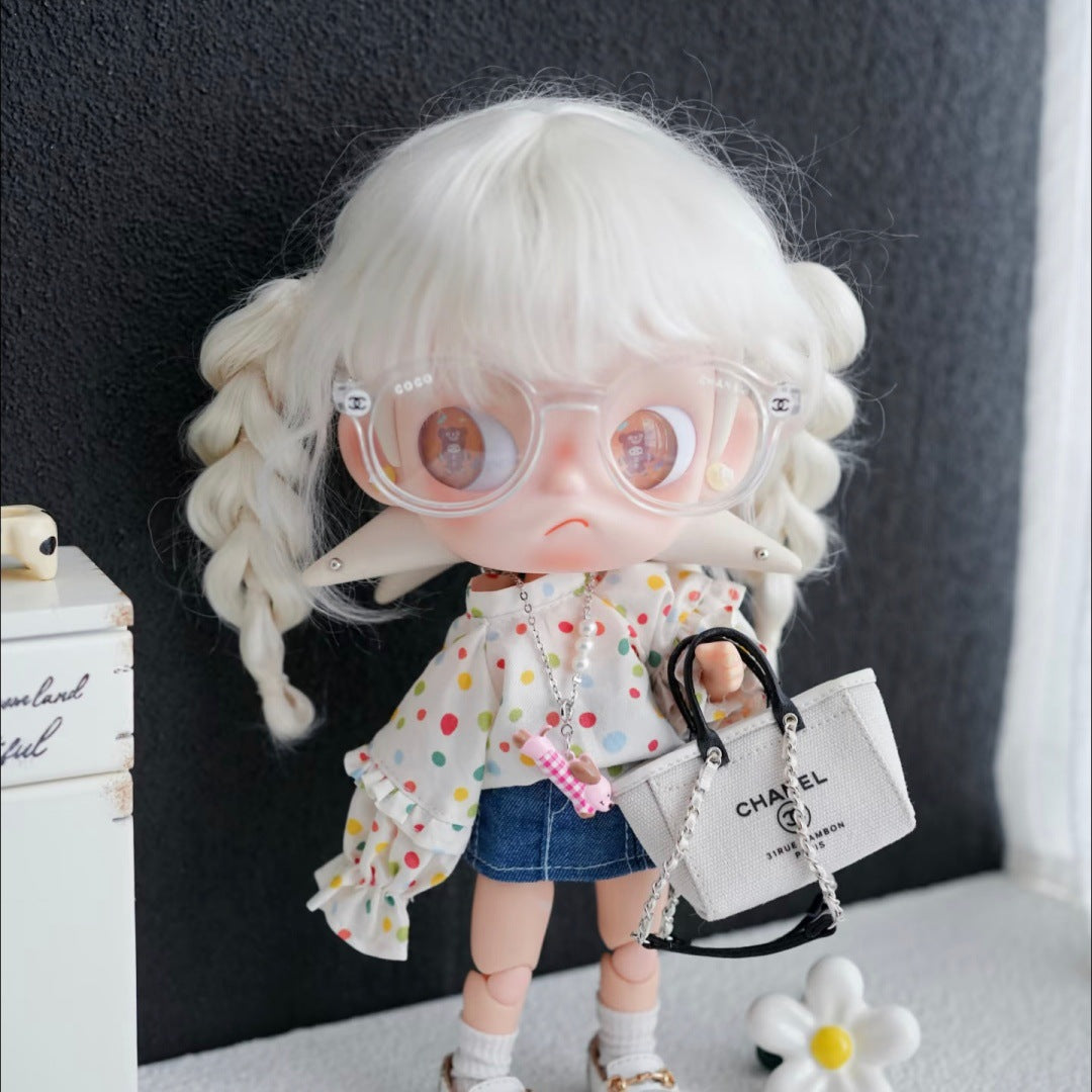 Zi Sister Yearned For Doll Clothes Decoration High Density Can Cos Wig