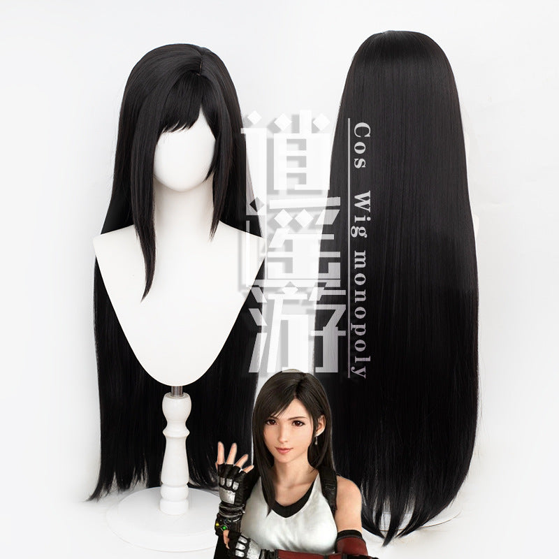 Free Travel Final Fantasy Simulation Human Scalp Top Cos Wig