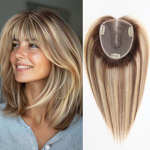 Mesh Bottom One-piece Invisible Seamless High Skull Top Wig