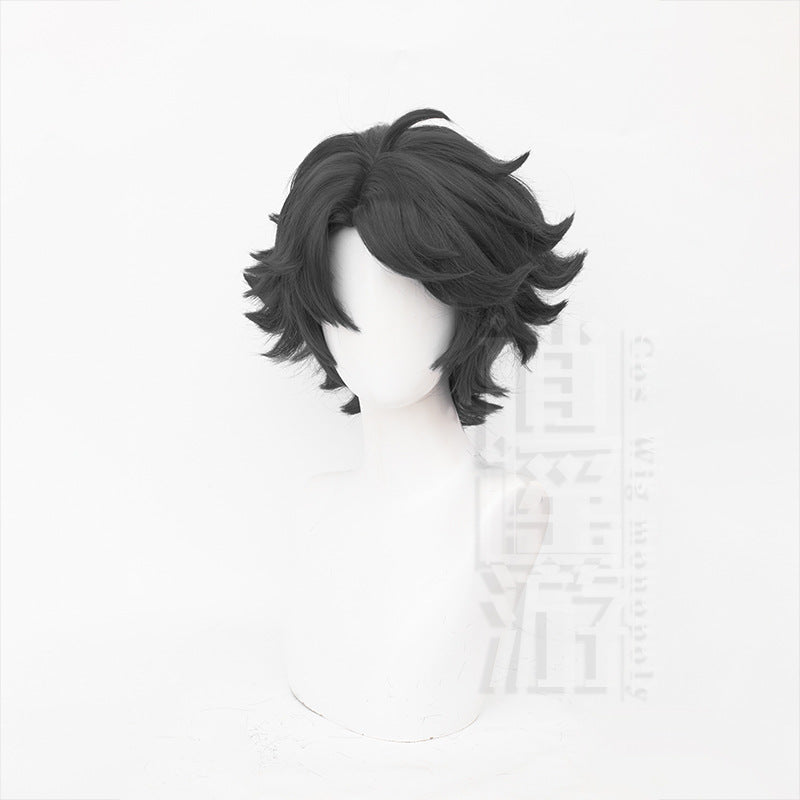 V Explorer Fool Golden Simulation Human Cos Wig