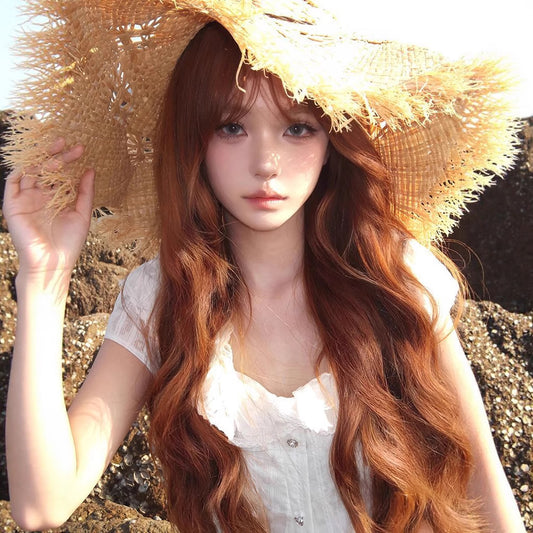 Super Female Lolita Curly Hair Trendy French Barbie Wig Long Curls