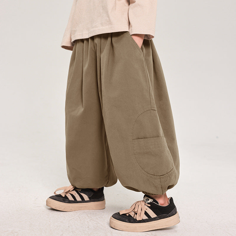 Children's Clothing Spring Korean Style Loose Boys Children's Pants