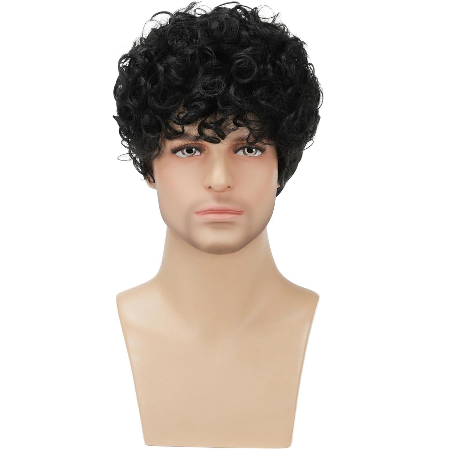 Men's Cover African Small Volume Short Hair Men's Wig