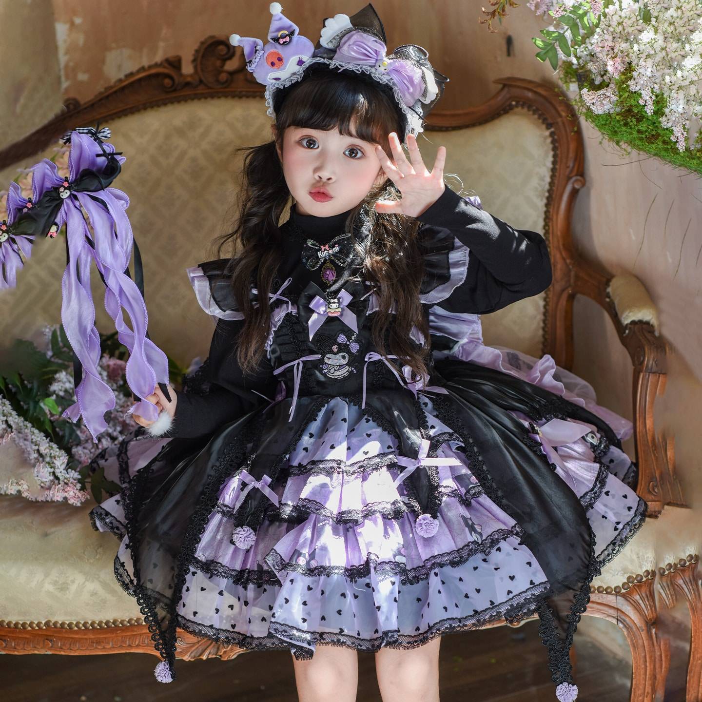 Children's Lolita Princess Spring Clothes Western Style Children's Dress