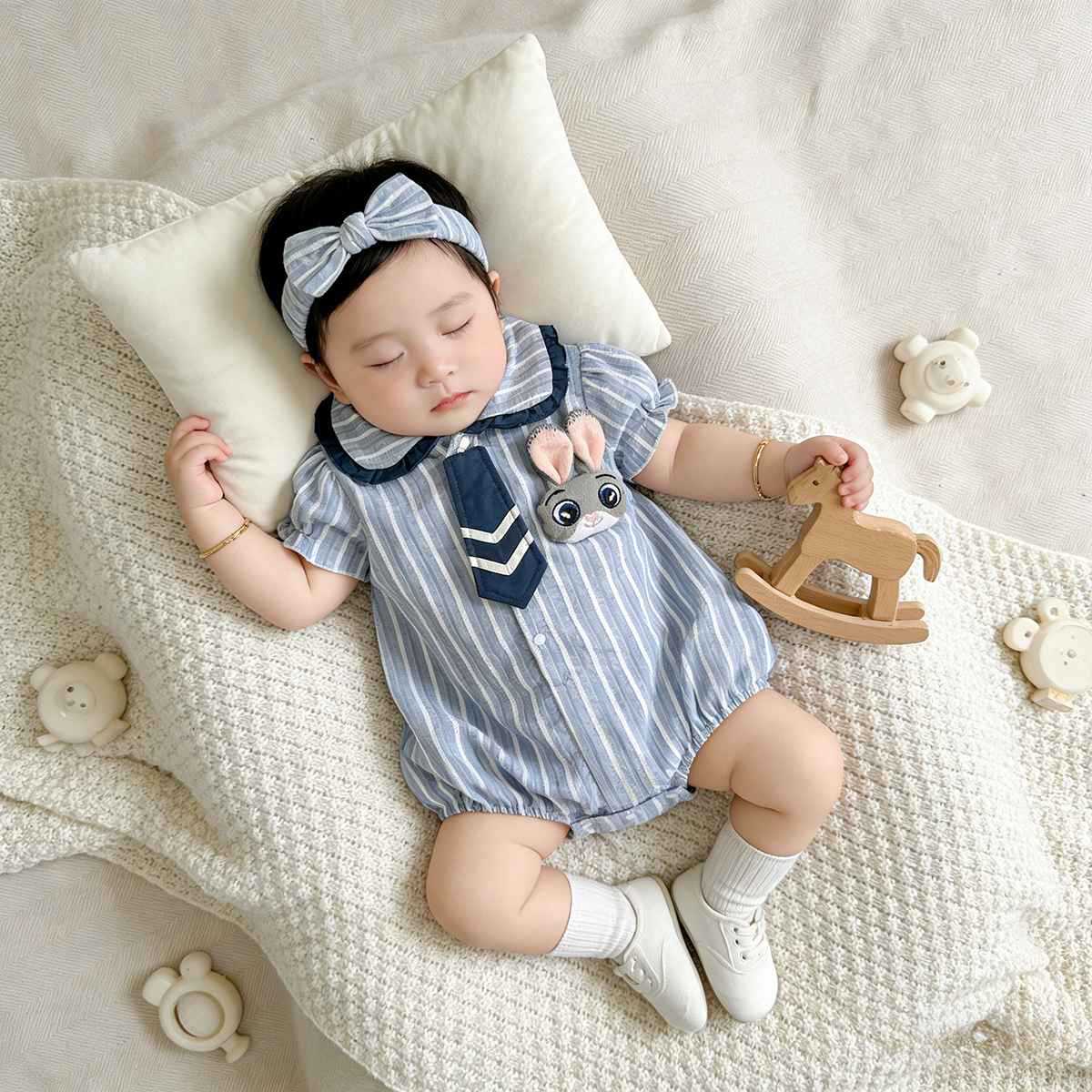 Clothes For Babies Summer Thin Jumpsuit Princess Going Out Jumpsuit, Climbing Suit