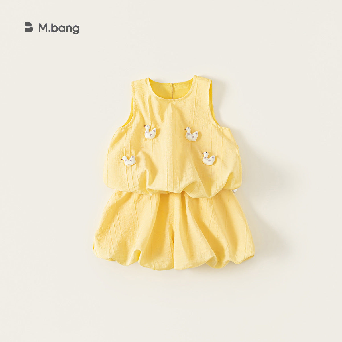Children's Summer Little Sleeveless Pants Two-piece Beautiful Clothes Children's Suit