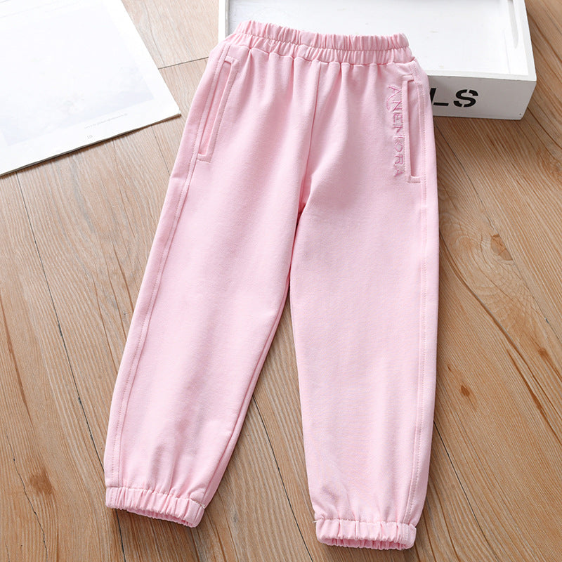 Children's Fashionable Spring Sports Trousers Casual Children's Pants