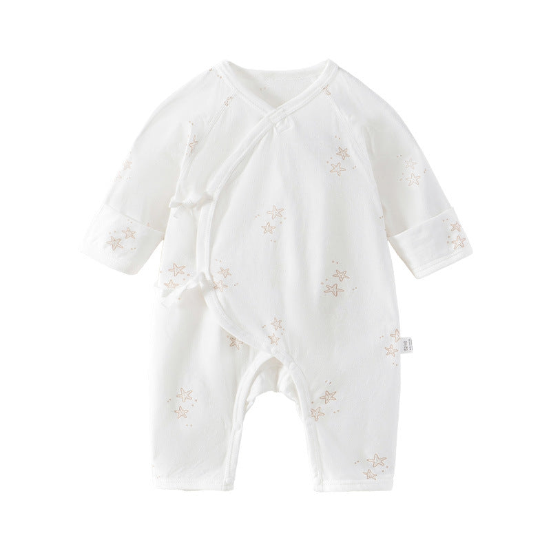 Clothes Rompers Long Sleeve Air Conditioning Summer Thin Boneless Pajamas Jumpsuit, Climbing Suit