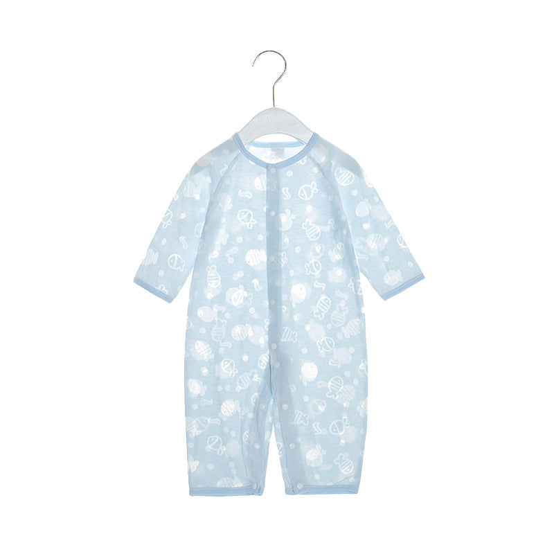 Summer Born Clothes Thin One Month Old Jumpsuit, Climbing Suit