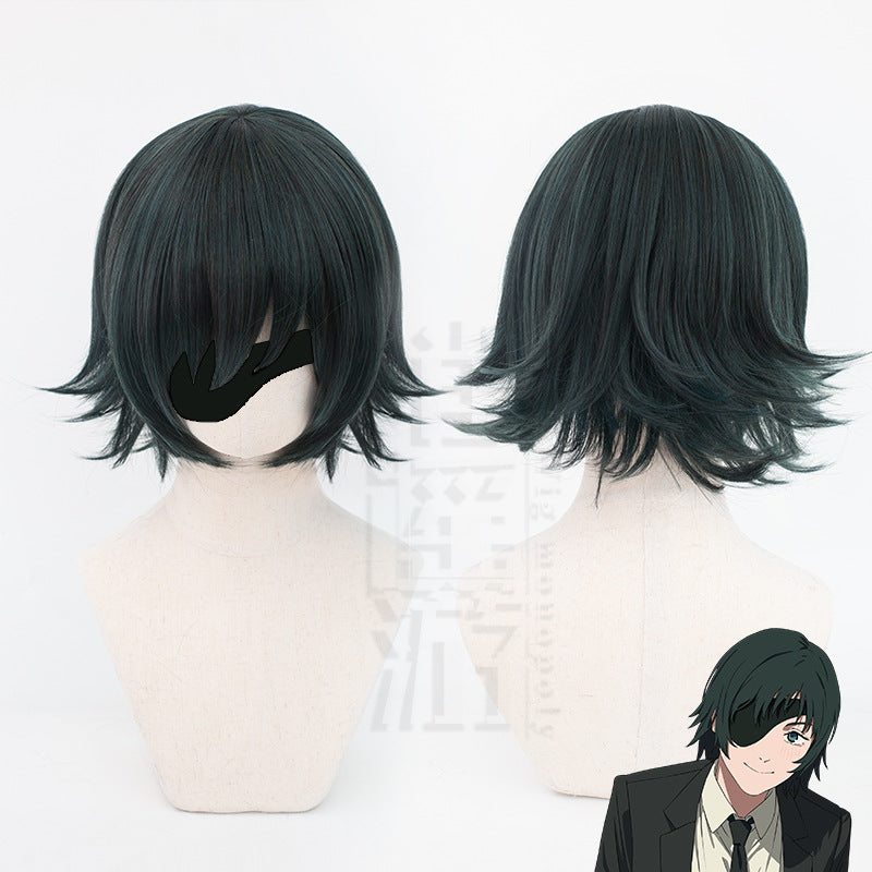Electric Saw Human Chain Ji Ye Special Cos Wig
