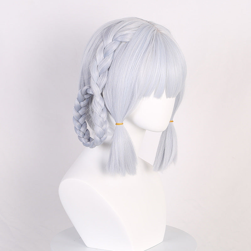 Li Skin Flower Time Letter Simulation Long Scalp Twist Cos Wig