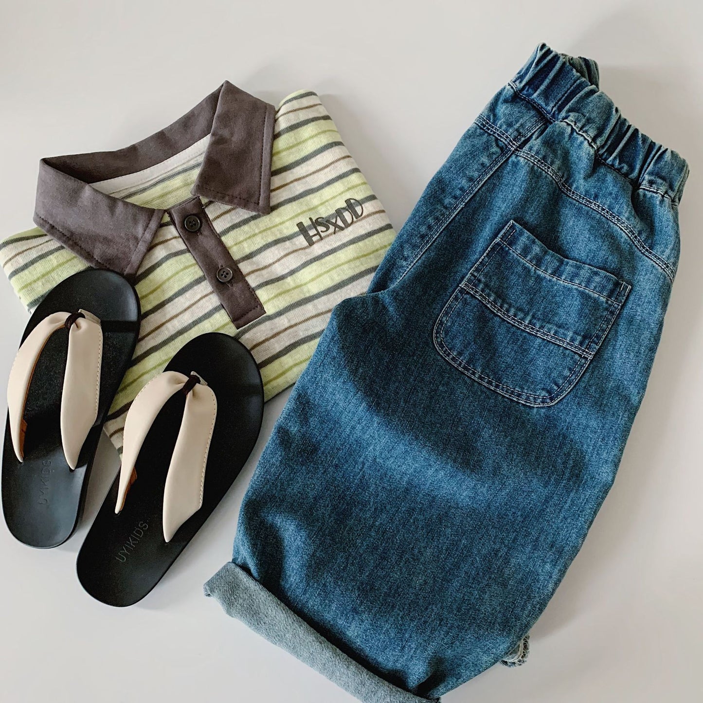 Children's Boy Summer Machete Jeans Casual Thin Type Loose Trousers Children's Pants