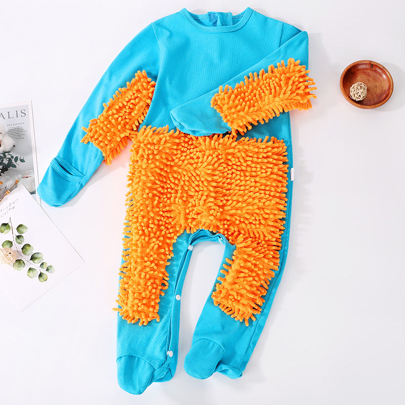 Stylish New Slouchy Mopping Crawling Gadget Jumpsuit, Climbing Suit