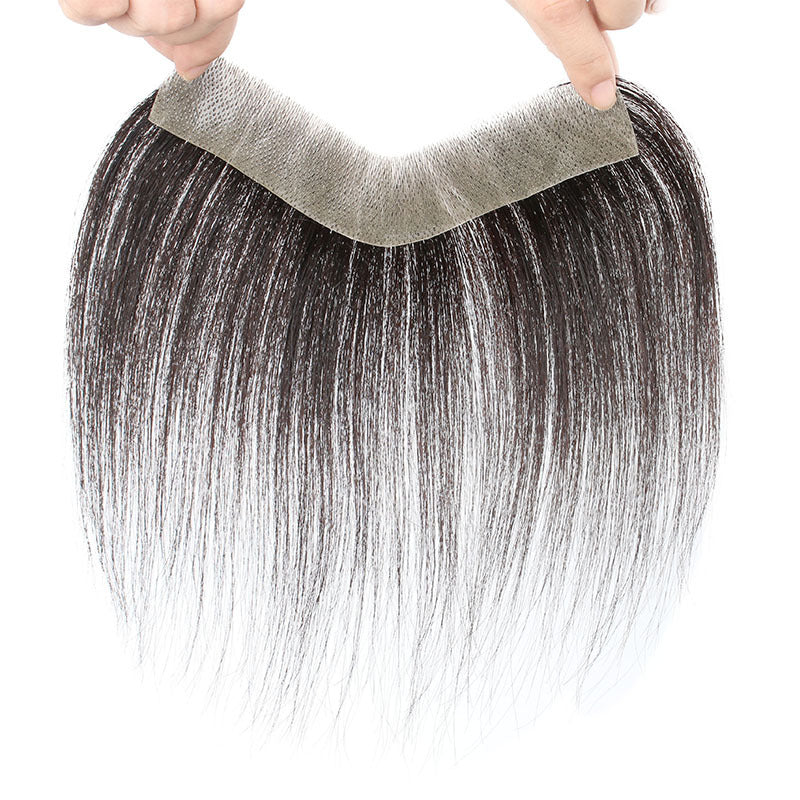 Head Natural Seamless Biological Scalp Hair Supplementing Piece Human Wig