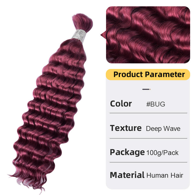 Elegant Dirty Braid Turn Human Vietnam Real Hair Wig