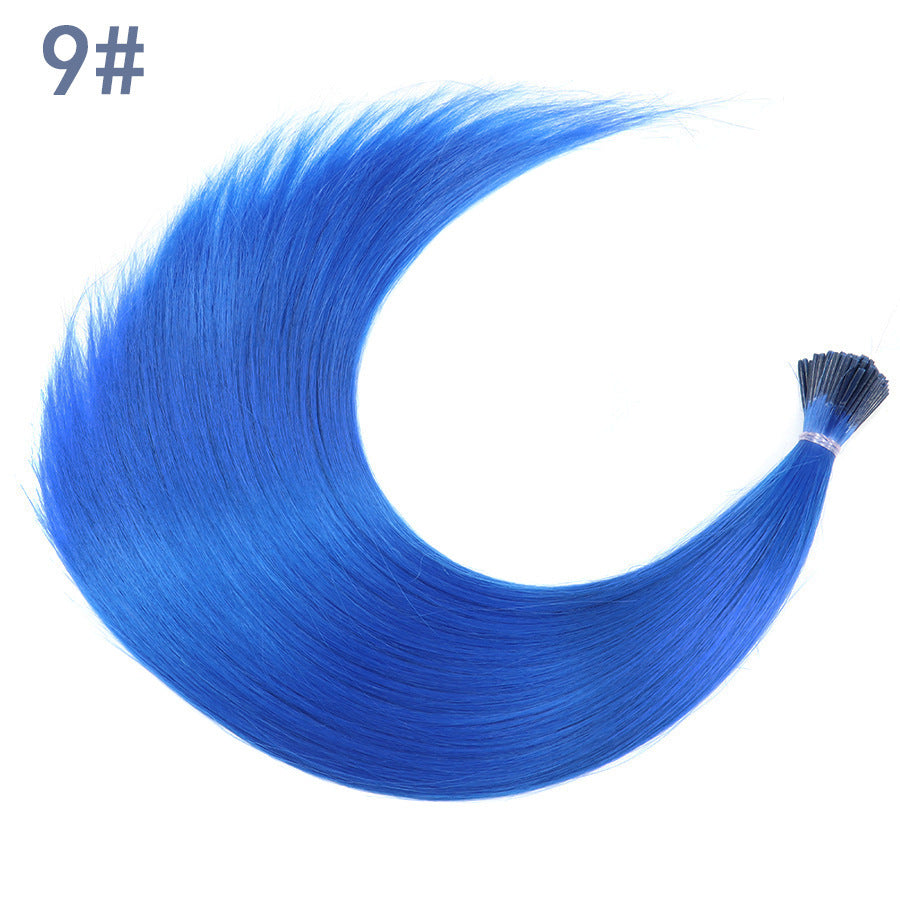 Cm Color Feather Hair Extension Fiber Chemical Wig Ponytail