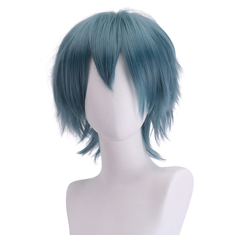 Men's Main Less Short Hair Color Universal Cos Wig