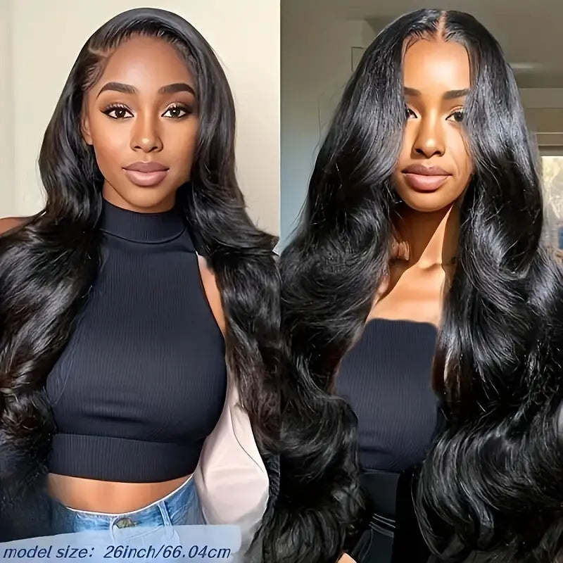 Front Lace Female Hair Medium Big Wave Curly Fluffy Natural Wig Long Curls