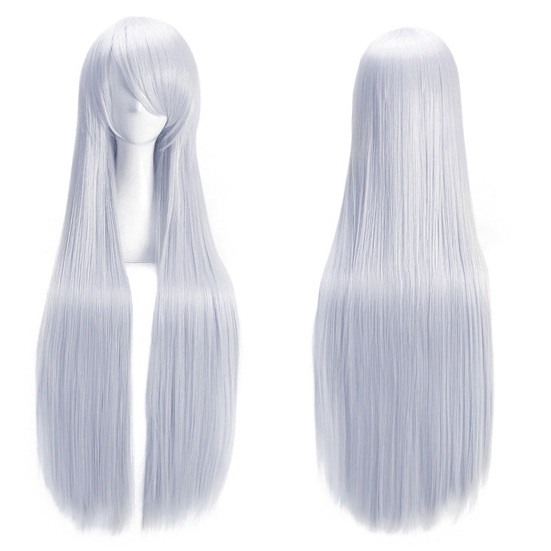 Classic Universal Color Hair Anime Fiber Long Straight Wig