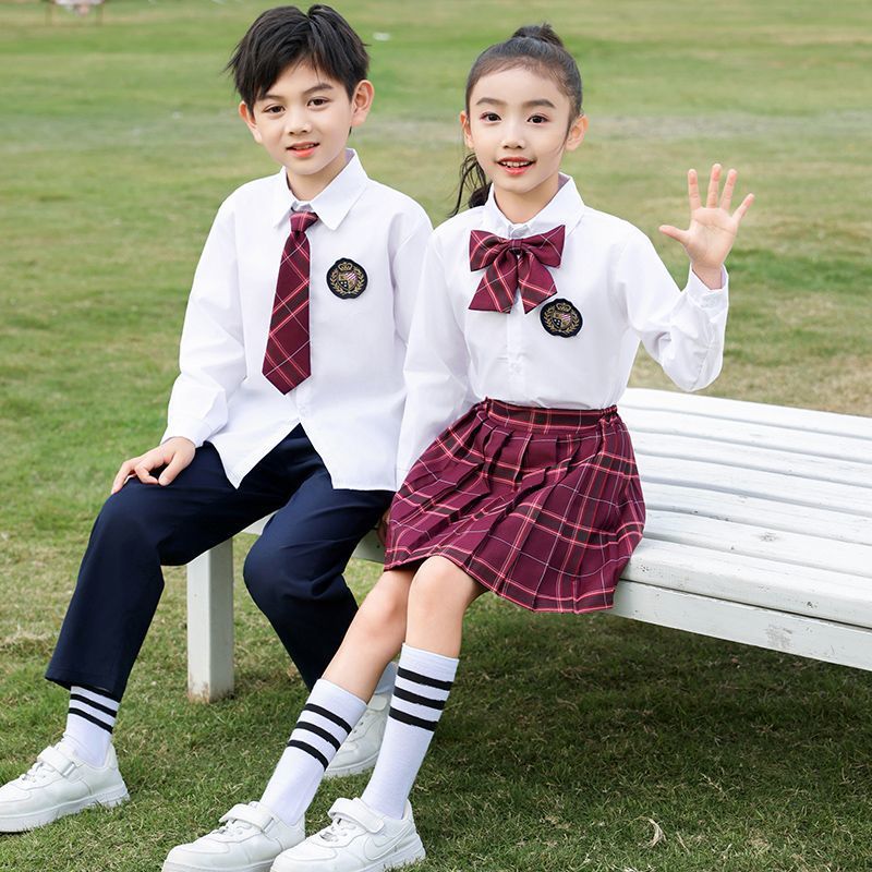 Children's Poetry Recitation Performance School Uniform Primary Secondary Business Attire Chorus Children's Suit