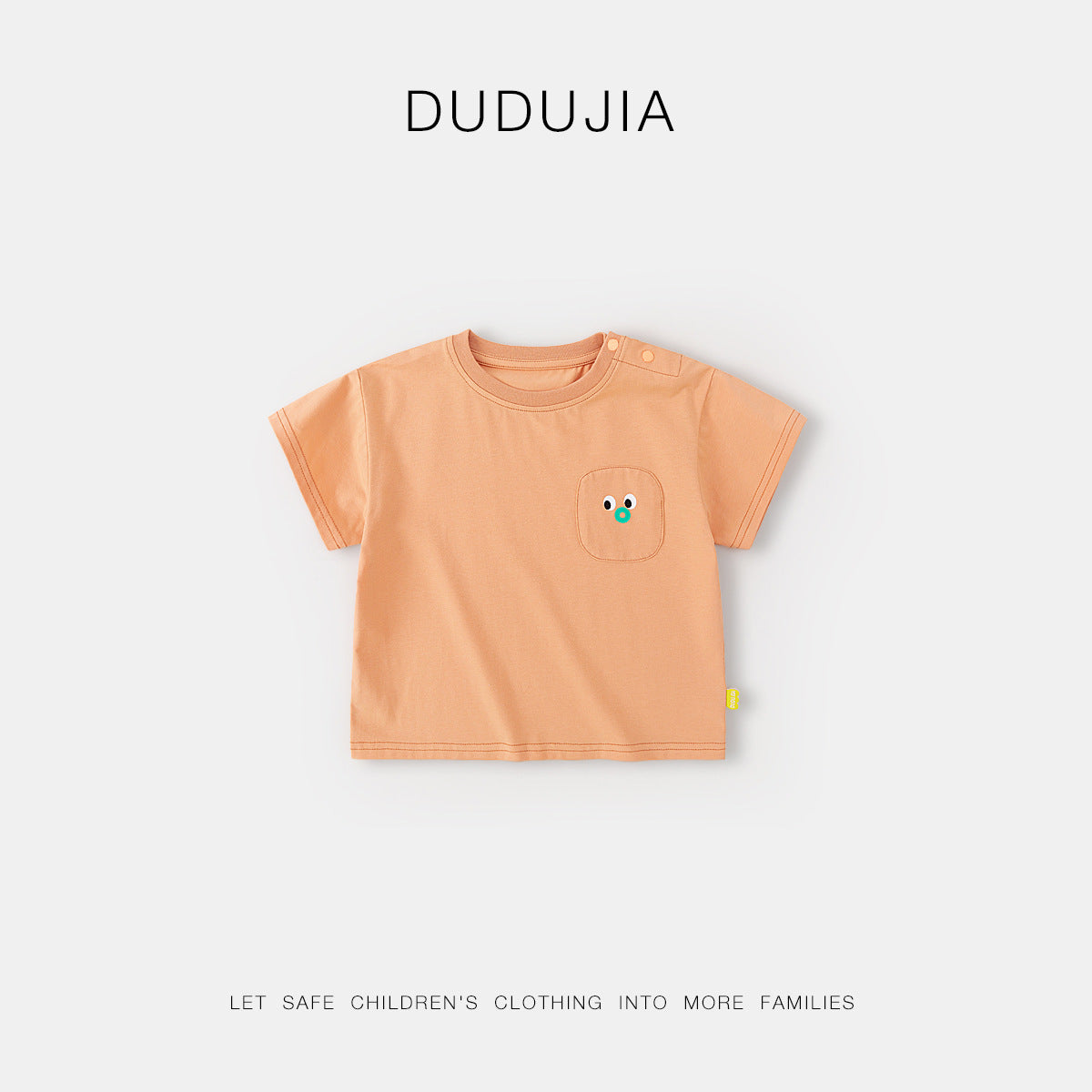 Slouchy Classic Short-sleeved Summer Fashion Clothes Children's T-shirt