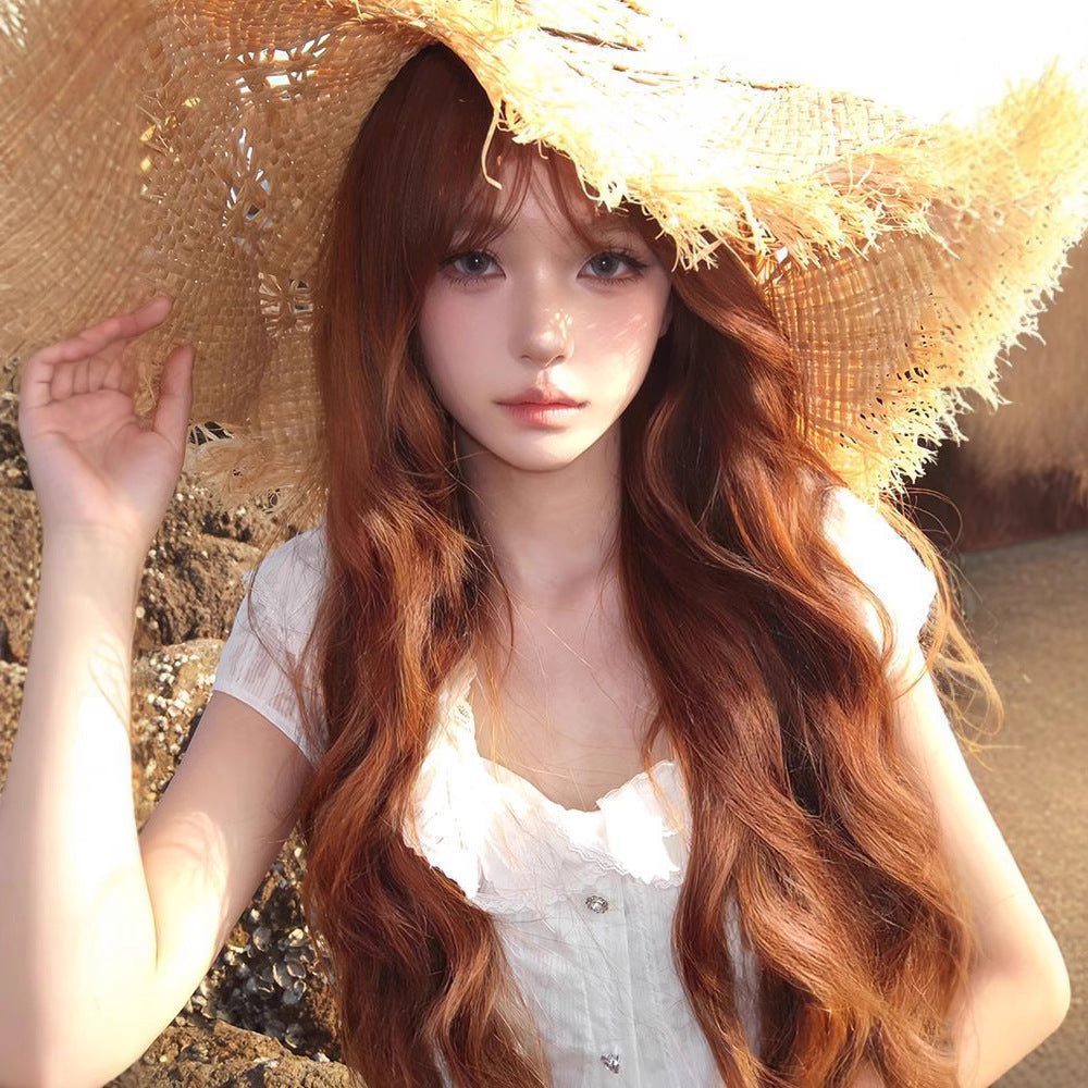 Super Female Lolita Curly Hair Trendy French Barbie Wig Long Curls