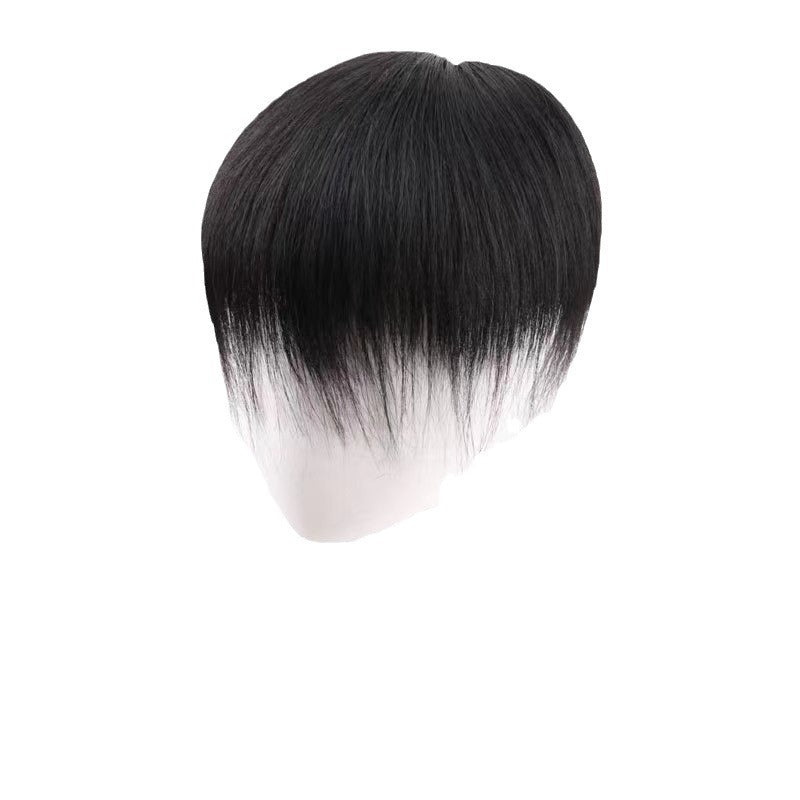 Men's Silk Screen Set Lightweight Breathable Single-layer Mesh Hand-woven Men's Wig