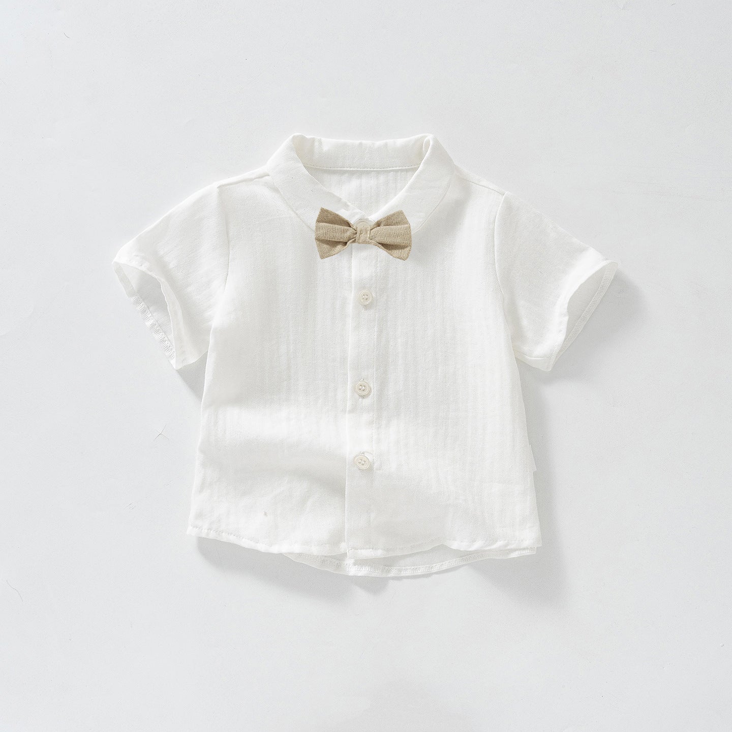 Short-sleeved Dress Shirt Birthday Party Clothes Hundred Days Years Old Children's T-shirt