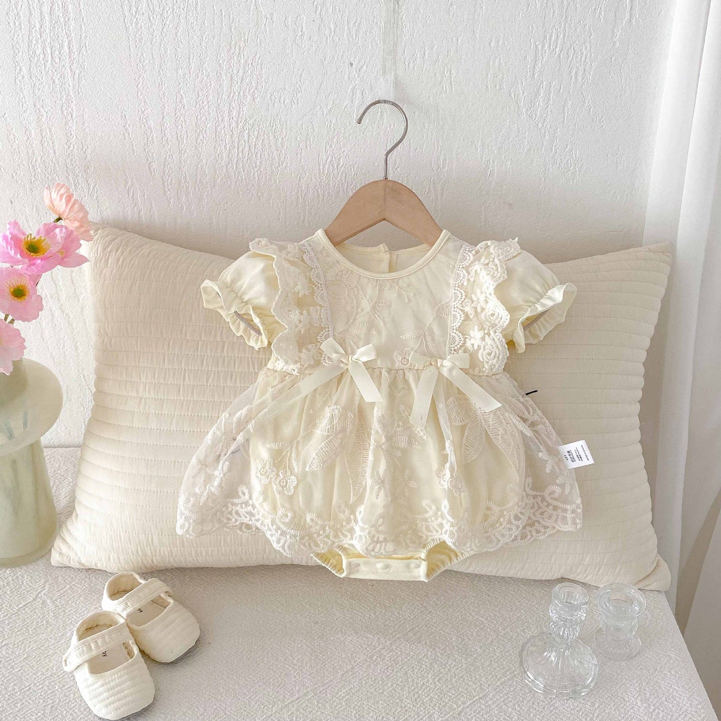 For Babies Summer Born Jumpsuit Full Moon Jumpsuit, Climbing Suit