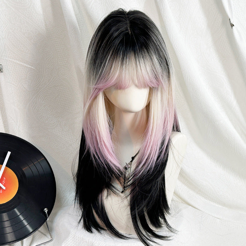 Women's Long Hair Two-dimensional Daily Simulation Lolita Other Wig