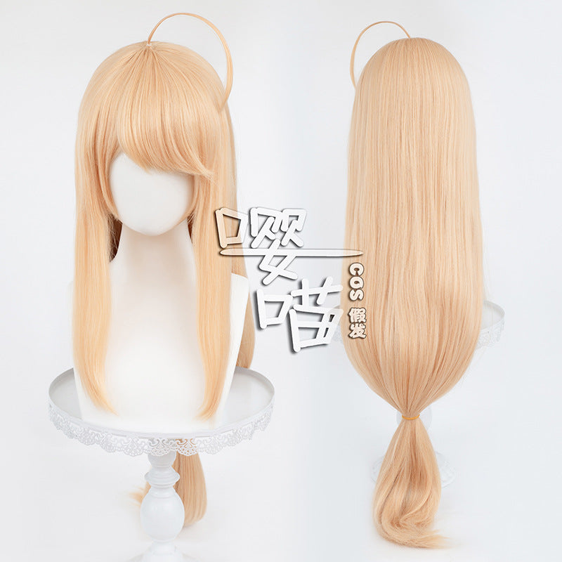 Demon Little Shan Red Su Simulation Scalp Cos Wig