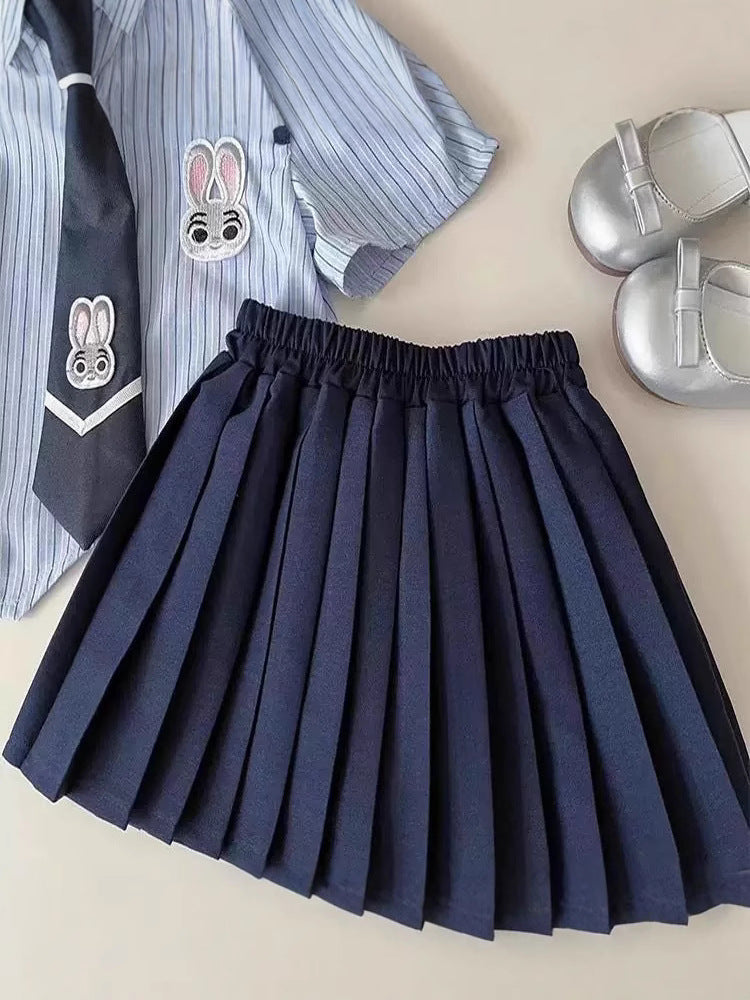 Children's Clothes Summer Dress Judy Skirt College Children's Suit