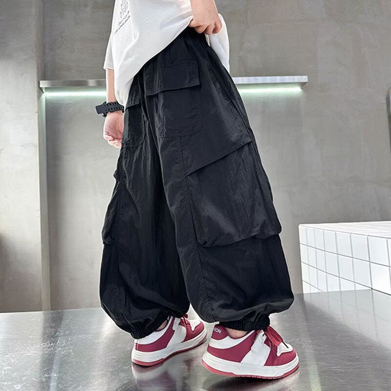 Boys Summer Clothes Ice Silk Anti Children's Pants