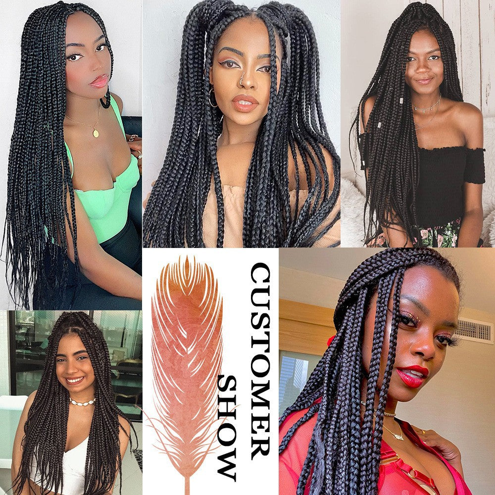 Hand-woven Lace Headband Braid Hair Dreadlocks Cos Wig