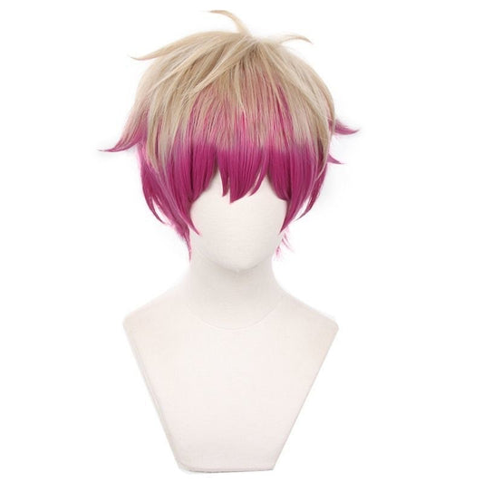 Silk Pleasure Blue Prison Rose Net Ness Scalp Top Gradient Cos Wig