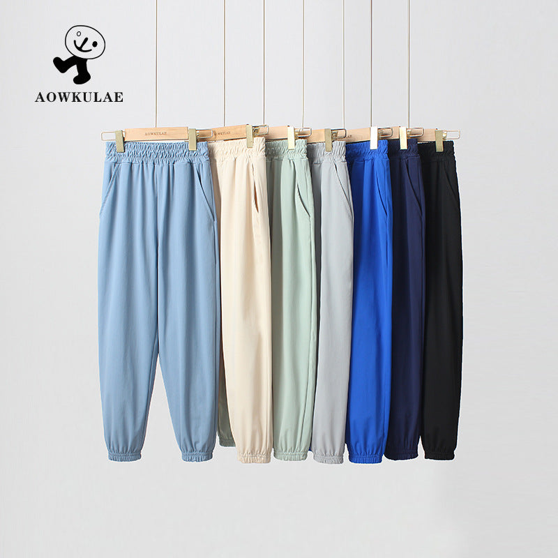 Children's Sports Anti Mosquito Medium Large Thin Children's Pants
