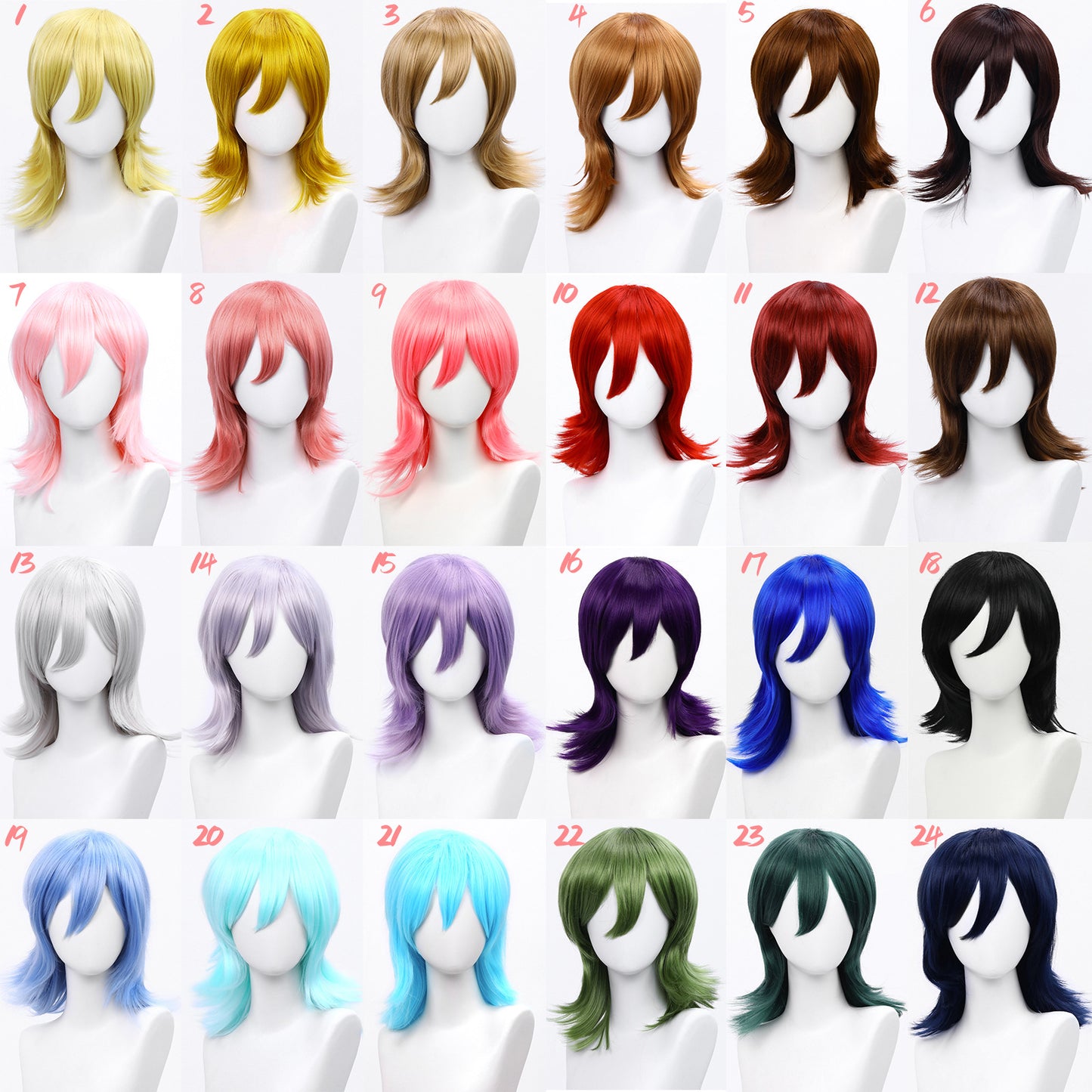 Tail Hair Style Fur Short Fake Mother Mao Modeling Anime Cos Wig