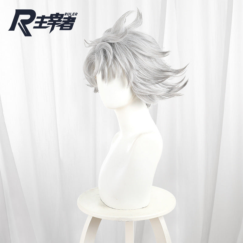 Ghost Of Waste Sier Gray Gradient Cos Wig