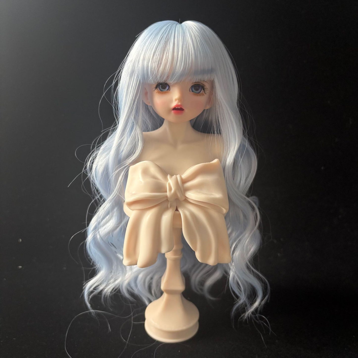 With Bangs Multicolor Small Curls Dress Up Cos Wig