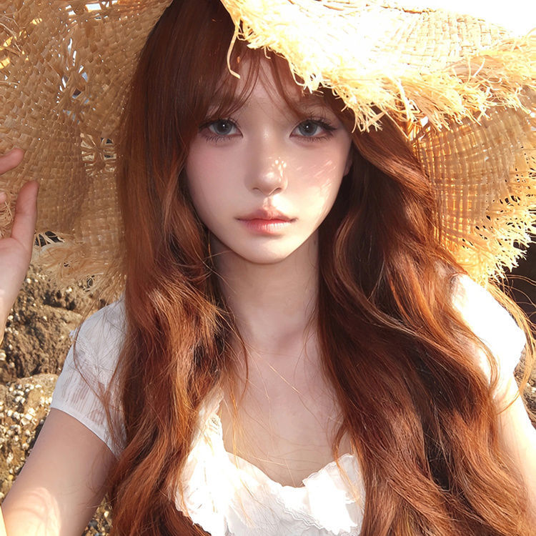 Super Female Lolita Curly Hair Trendy French Barbie Wig Long Curls