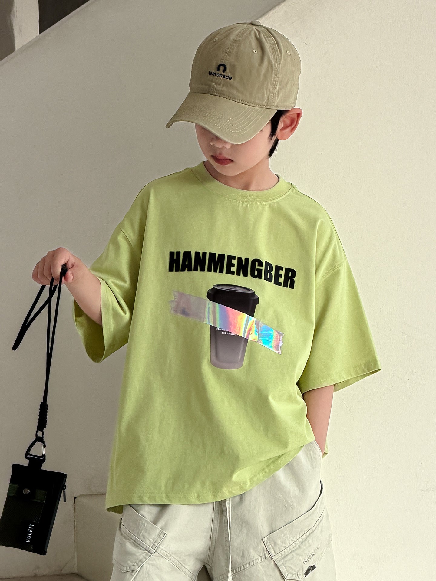 Boy's Short-sleeved Summer Wear Half Sleeve Boy Children's T-shirt